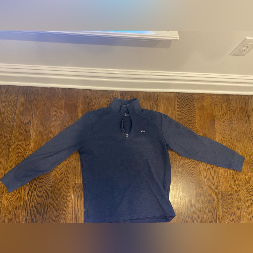 Vineyard Vines - Men’s Navy Quarter Zip - L